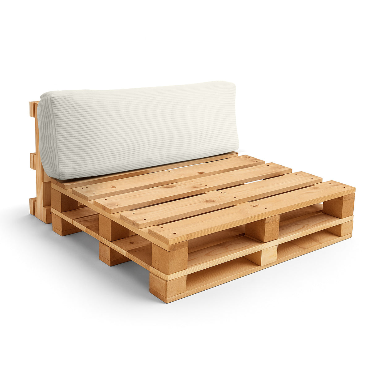 Cuscino per pallet in velluto a coste – Cuscino da seduta