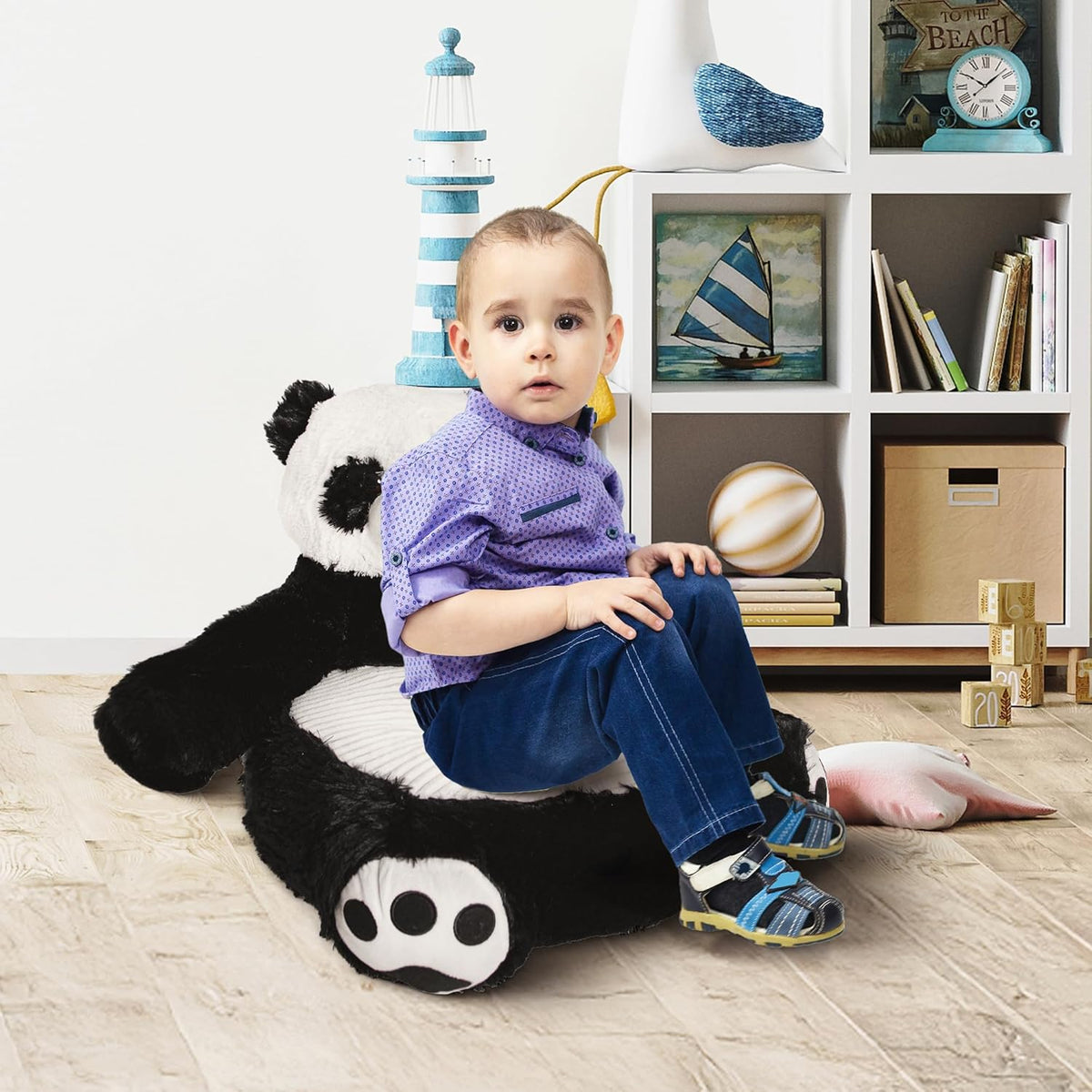 Sedia di peluche