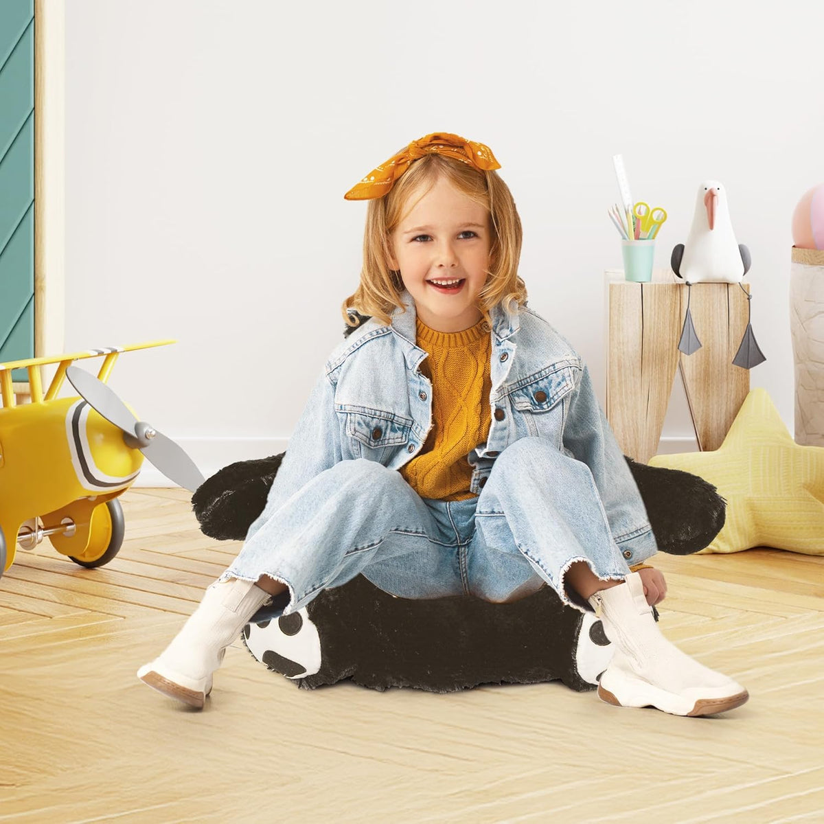 Sedia di peluche