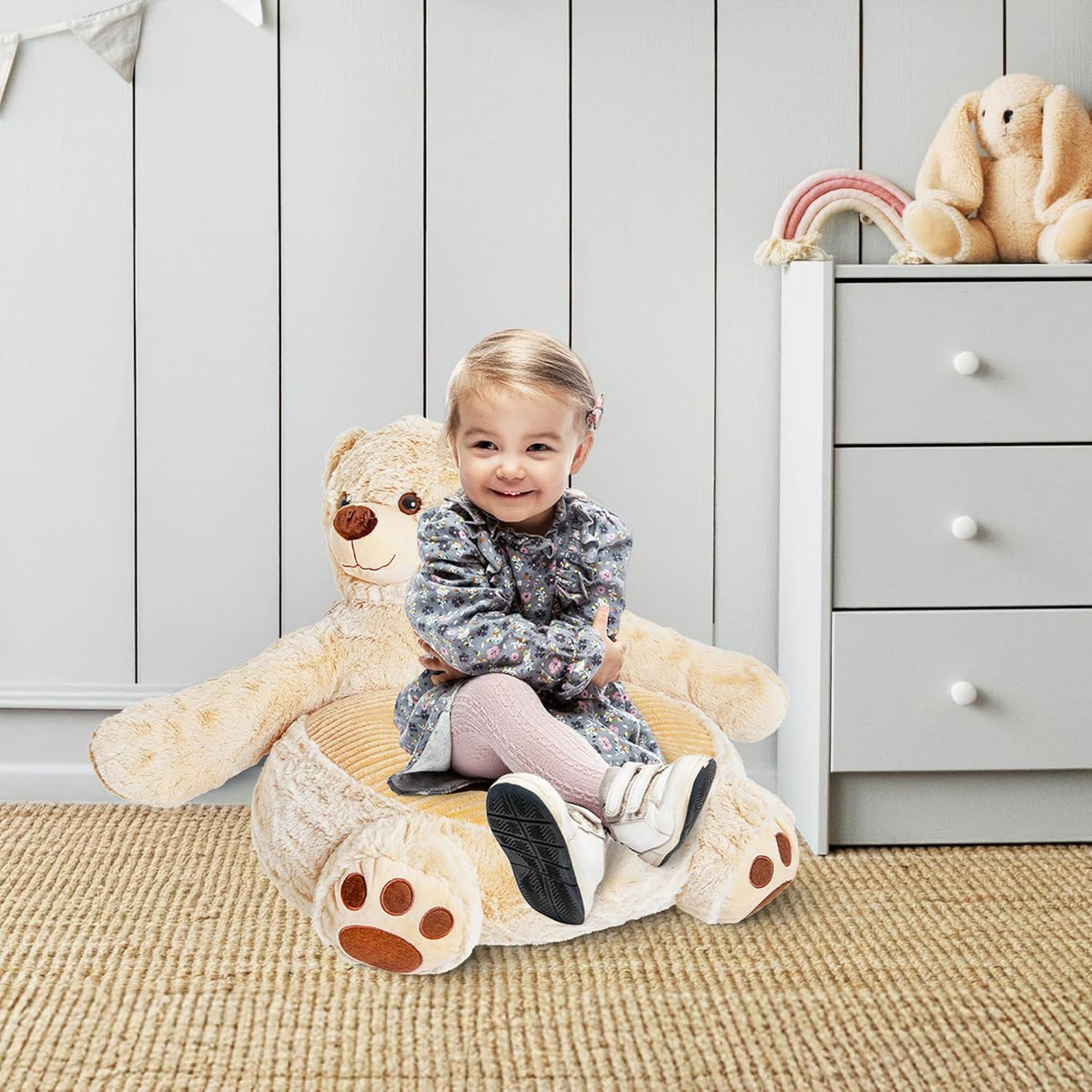 Sedia di peluche