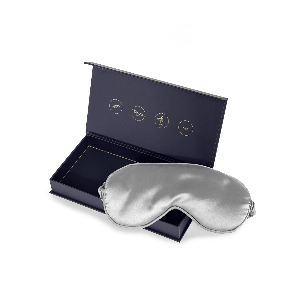 Maschera per occhi in seta