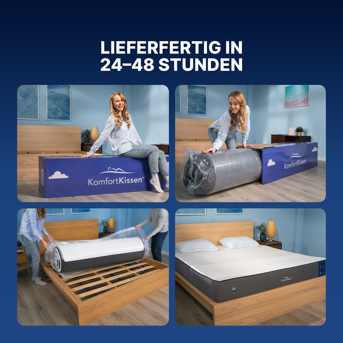 Materasso premium a 7 zone di comfort