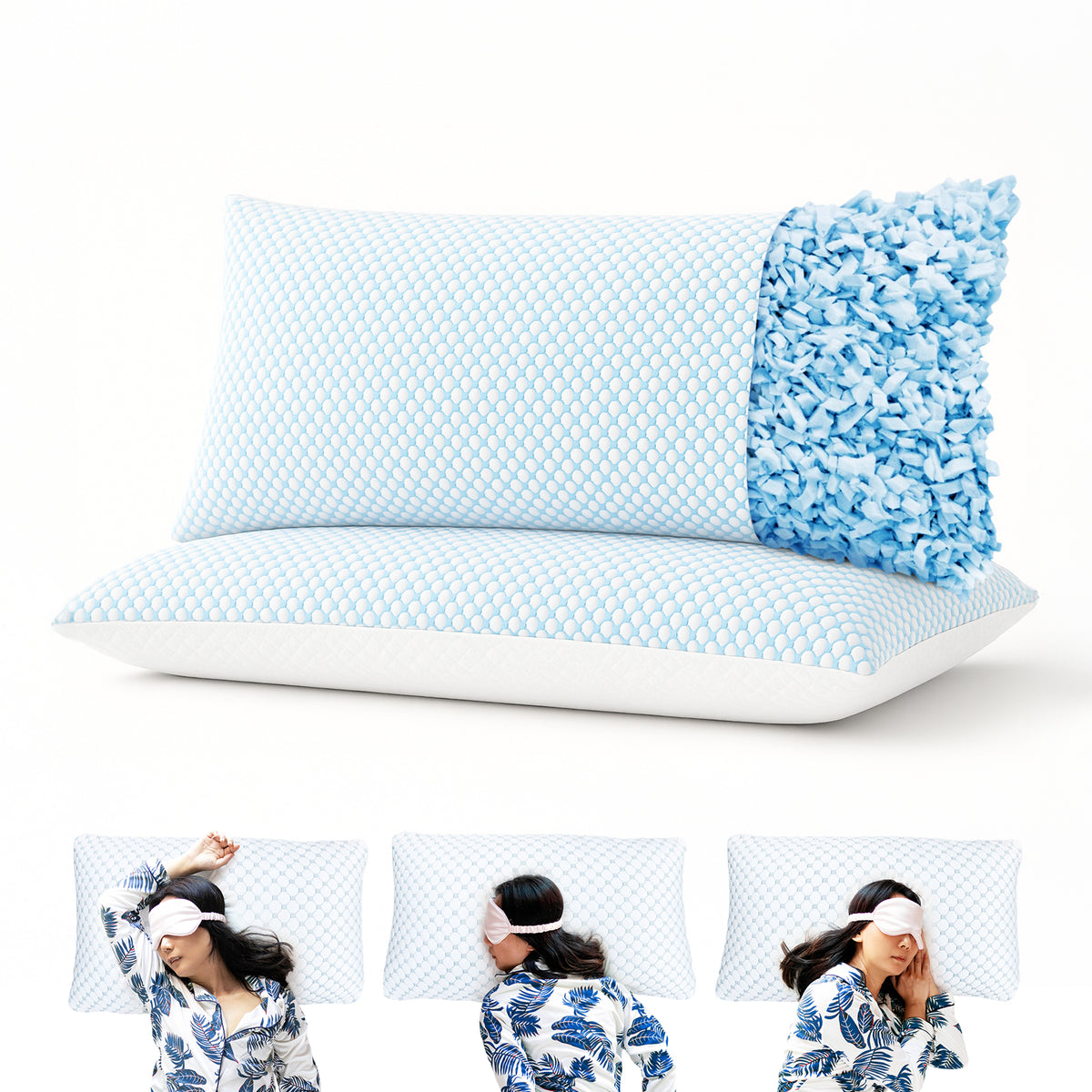 Wolkenkissen - Cuscino memory foam regolabile in altezza