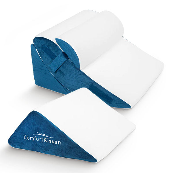 Cuscino ergonomico a cuneo 4-in-1