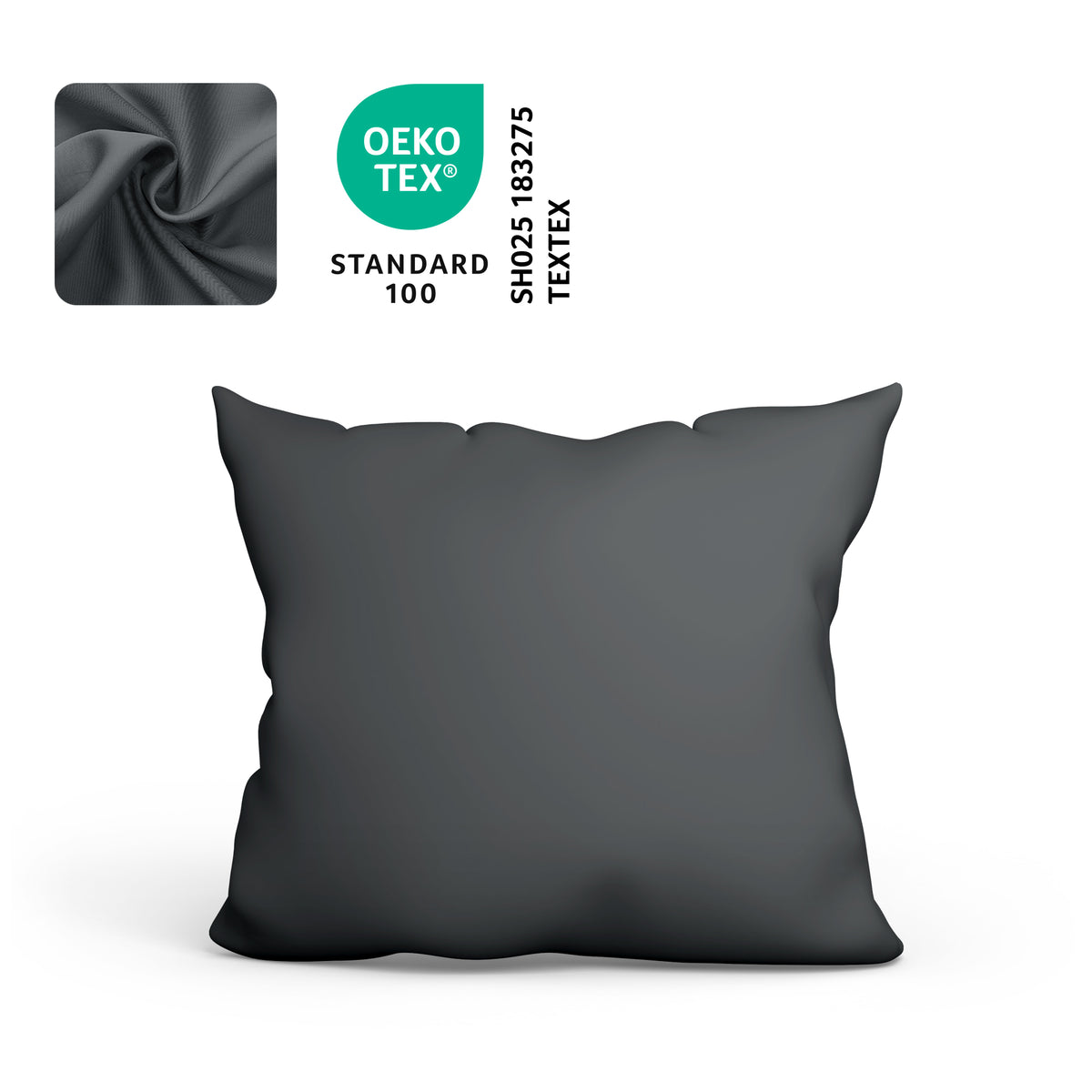 Federa in cotone – 70x50 & 80x80 cm – certificata OEKO-TEX