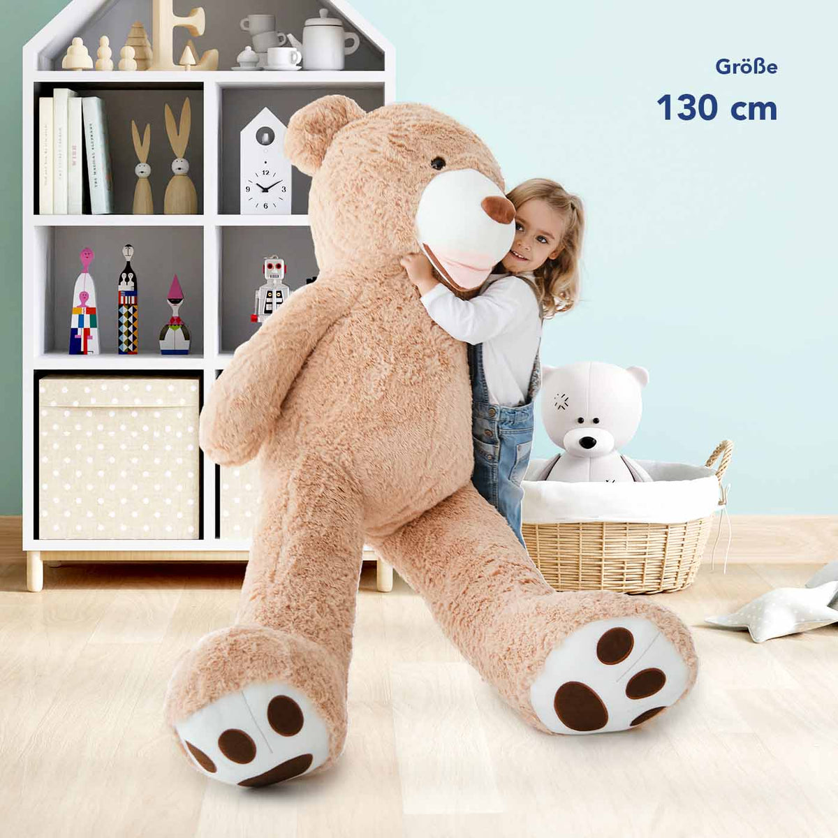 Gigantesco orso di peluche - Enorme peluche morbido - KomfortKissen.de