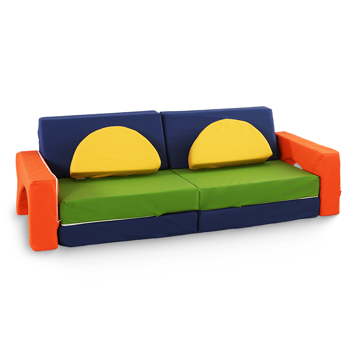 Divano da gioco per bambini – Set di 10 pezzi per area notte e gioco - KomfortKissen.de