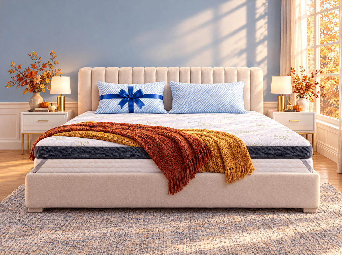 Premium Komfort Topper con due Wolkenkissen