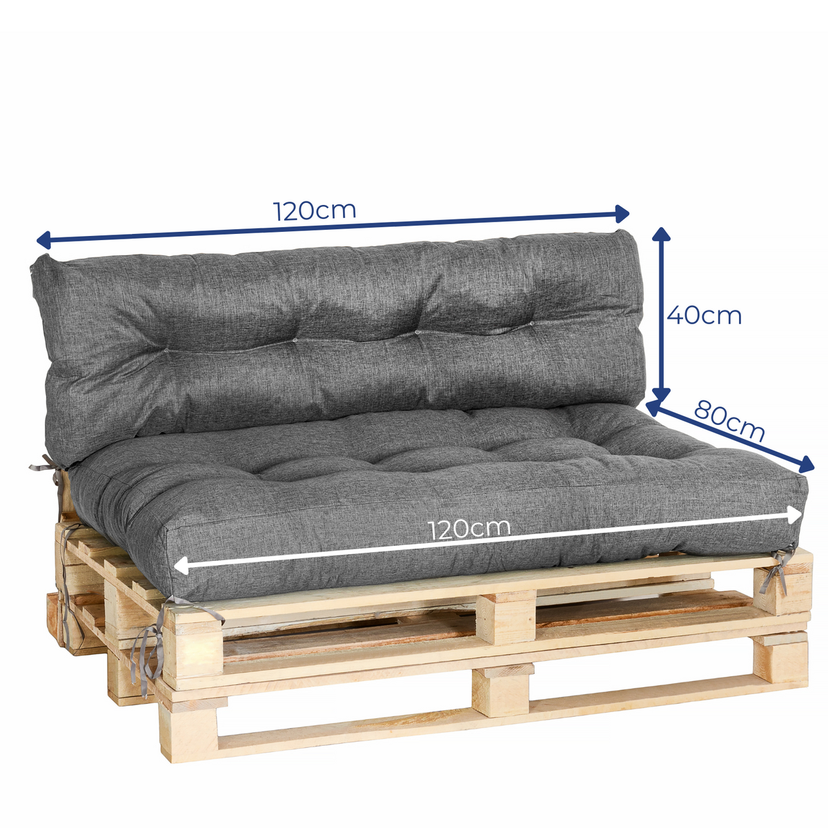 Cuscini per pallet - KomfortKissen.de